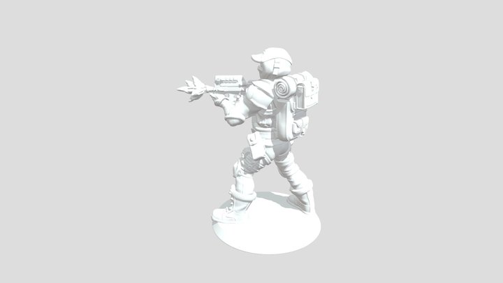 Soilder 1 3D Model