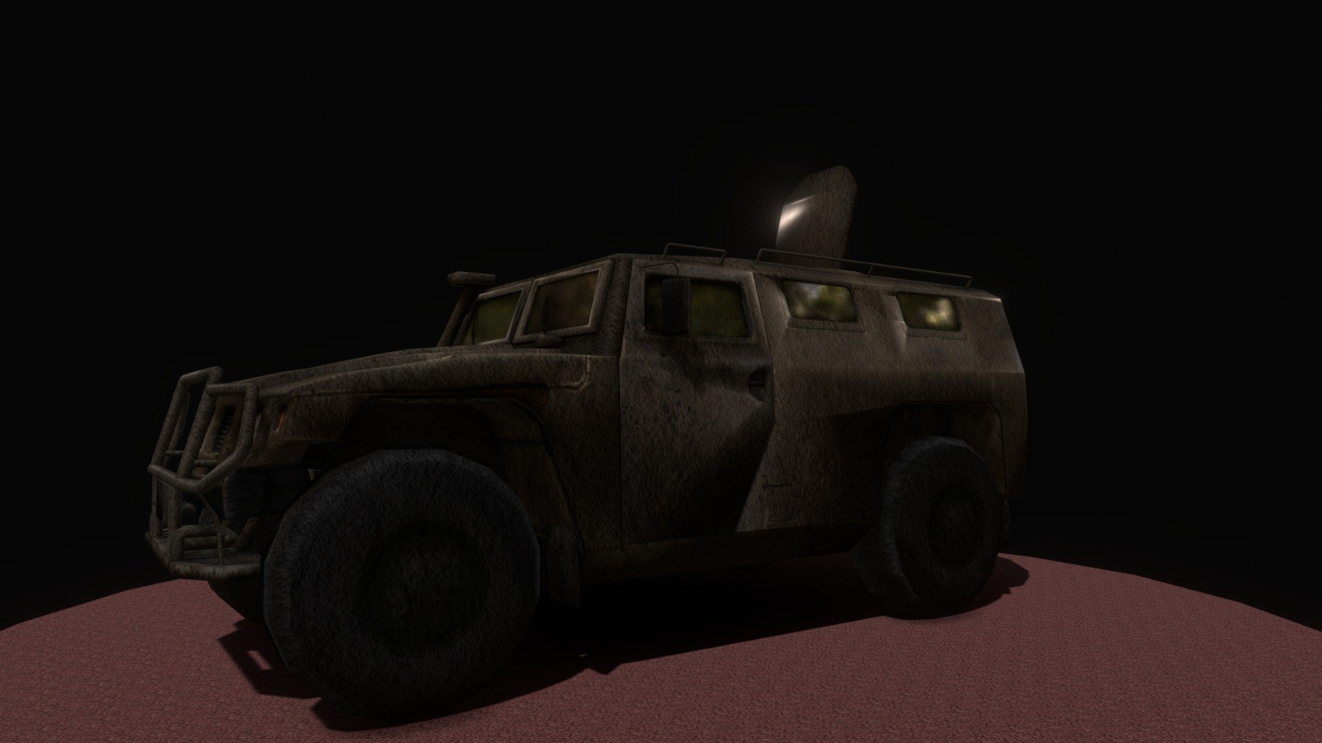GAZ TIGR (LOW POLY)