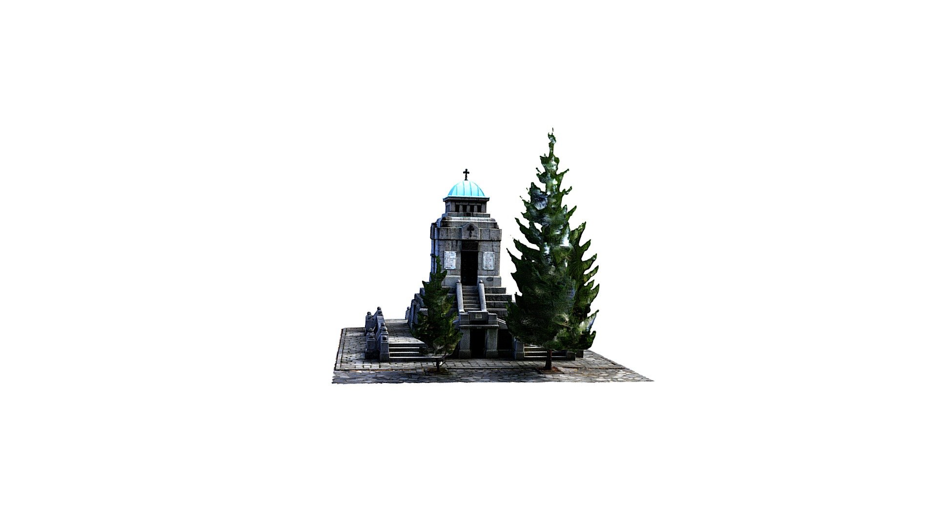 Mausoleum-Ossuary, Koprivshtitsa — Sketchfab embed 3D viewer