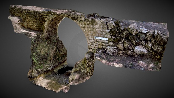 Ottoman Era Bridge 3D Model