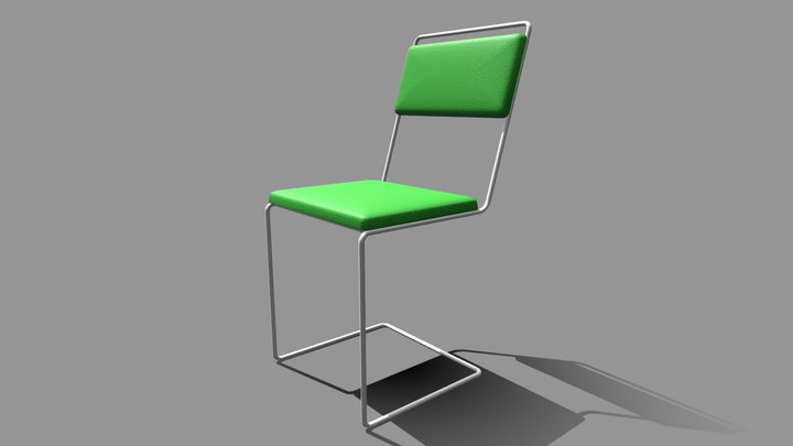 Garden Chair 3D Model
