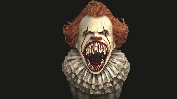 Pennywise 2.0 IA – Free 3D Model STL