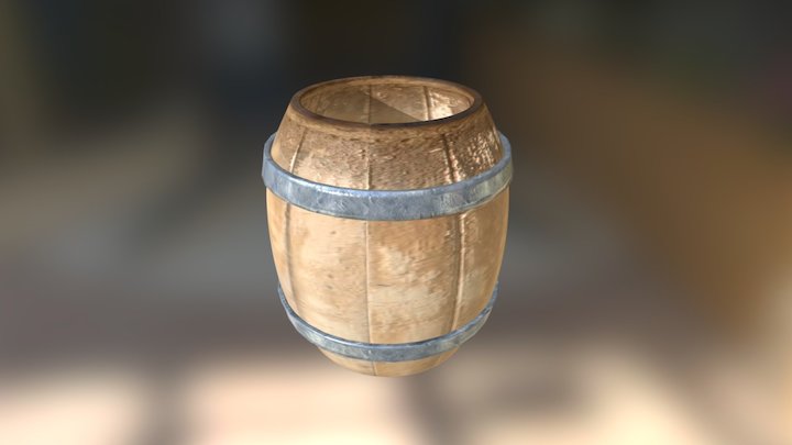Barrel 3D Model