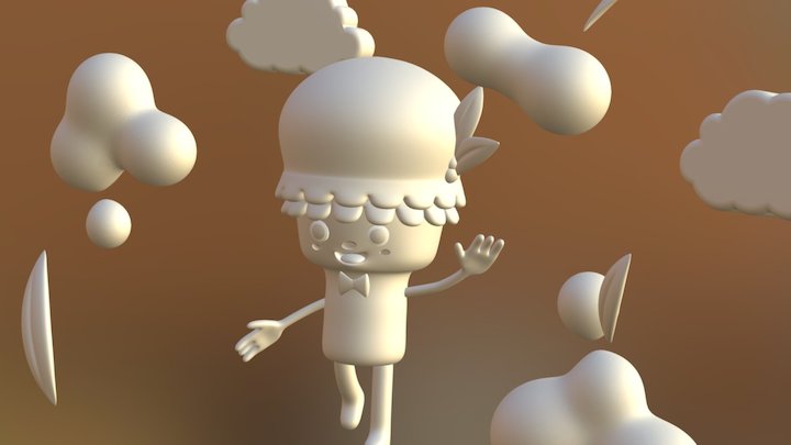 Ice cream preview :) 3D Model