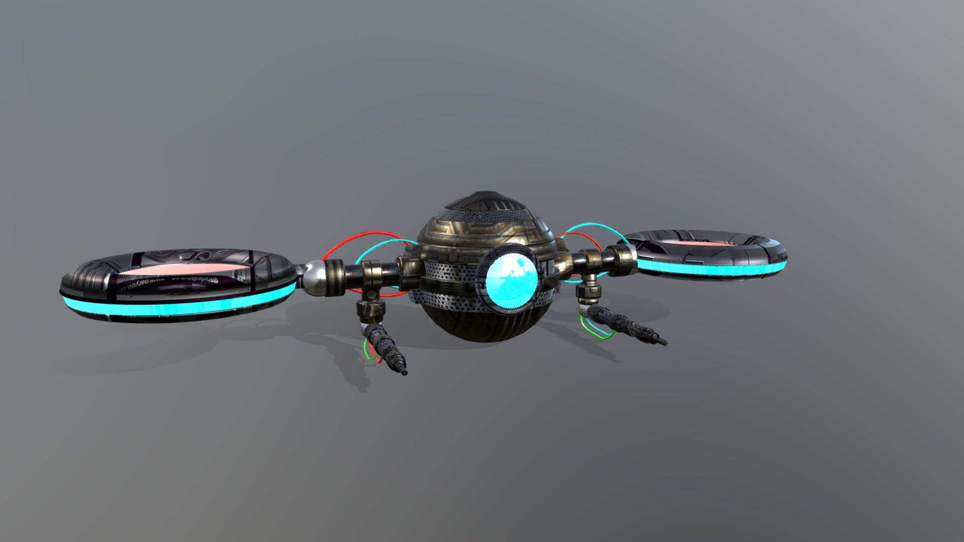 SCI-FI DRONE |RIGGED|