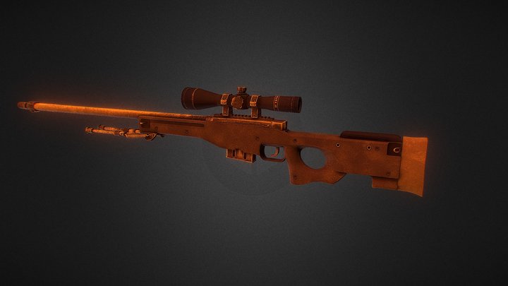 AWP GOLD 3D Model