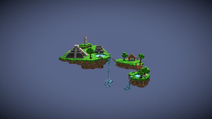 VOXEL ISLAND 3D Model