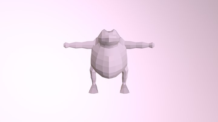 Toad 3D Model