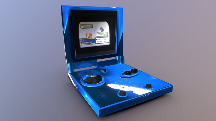 Game boy 3D Model