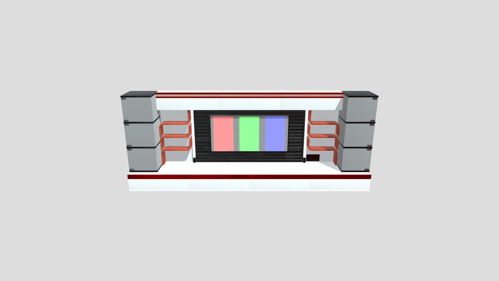 Modern Tv Set
