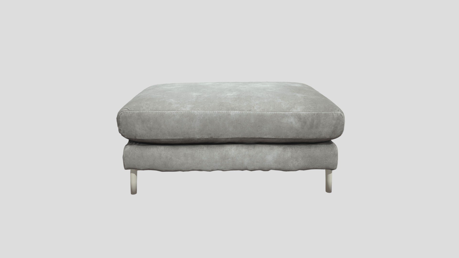 Romeo Footstool Fabric — Sketchfab embed 3D viewer