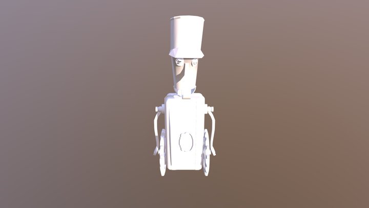 robot blockout created in 3DS Max 3D Model