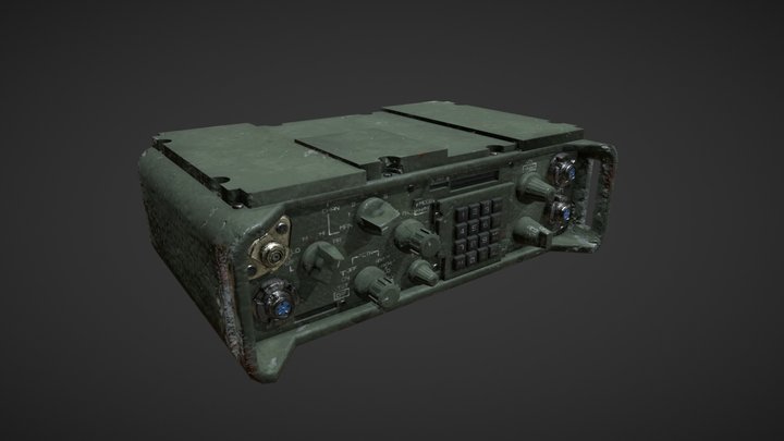 Military Radio 3D Model