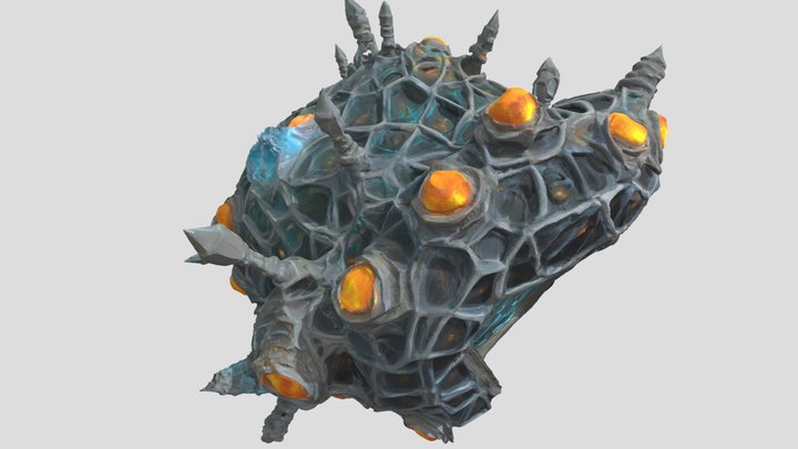 A_Micro-organism 3D Model