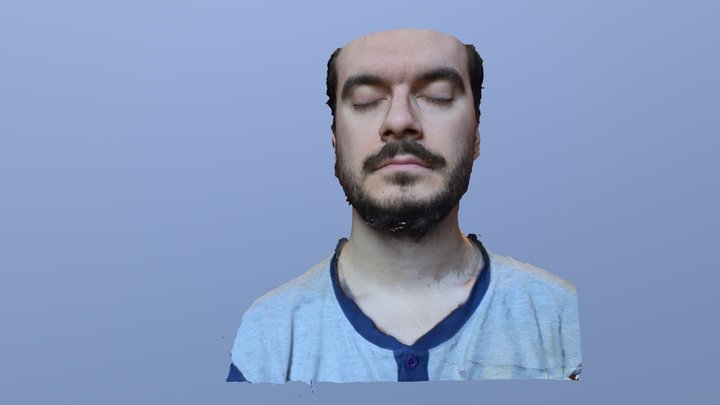 Simone's face 3D Model