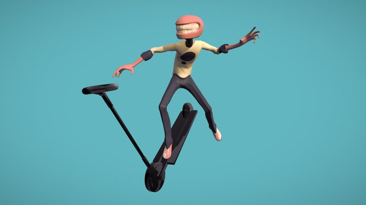Tarmac Adam 3D Model