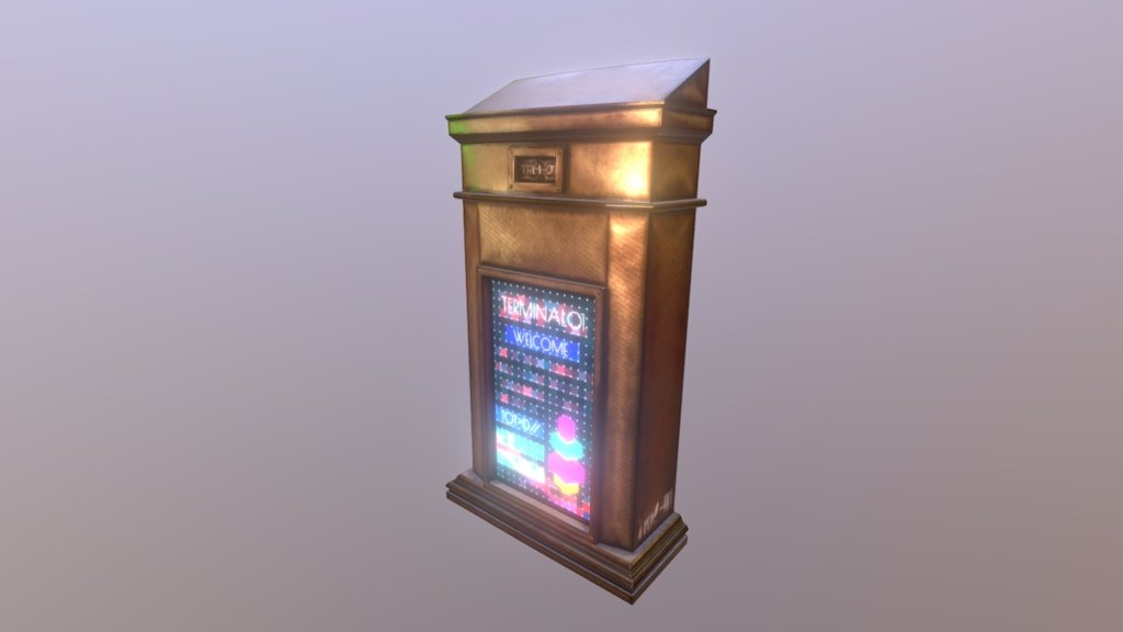Terminal Prop Model - 3D model by Belfryo [b58acf6] - Sketchfab