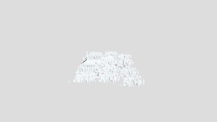Urban Farmland Fort 3D Model