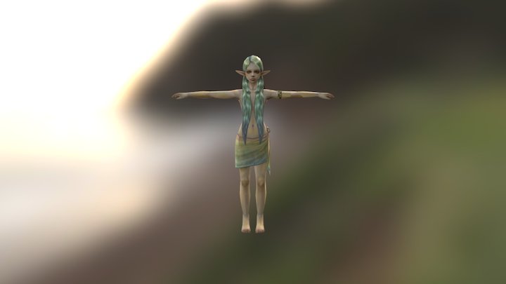 Great Fairy (Sorry No Wings) - Twilight Princess 3D Model