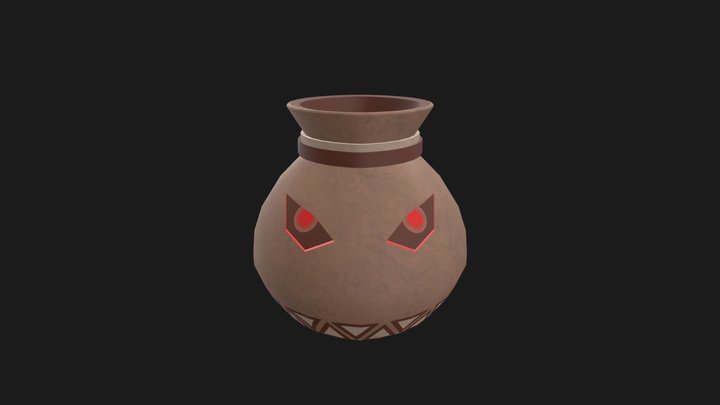 Enemy Vase 3D Model