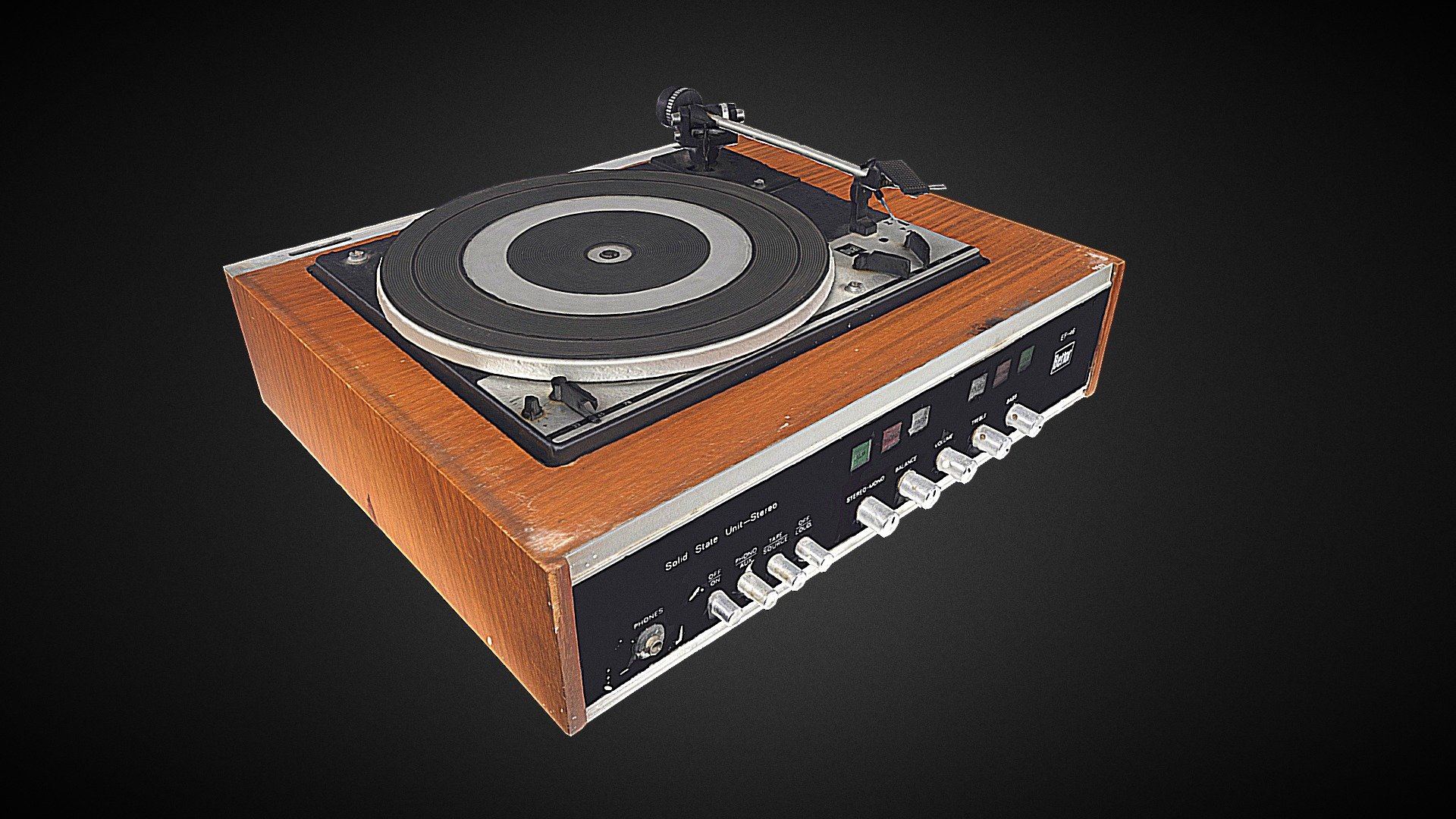 Tocadisco (años 90) - 3D Model By Satuna [b58b418] - Sketchfab