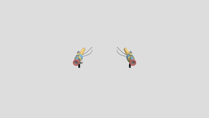 GRABPACK 2.0 poppy playtime 3&4 3D Model