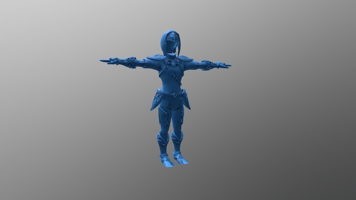 Zora Armor Set (Breath of the Wild) 3D Model