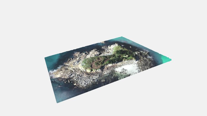 Illa Do Santo 3D Model
