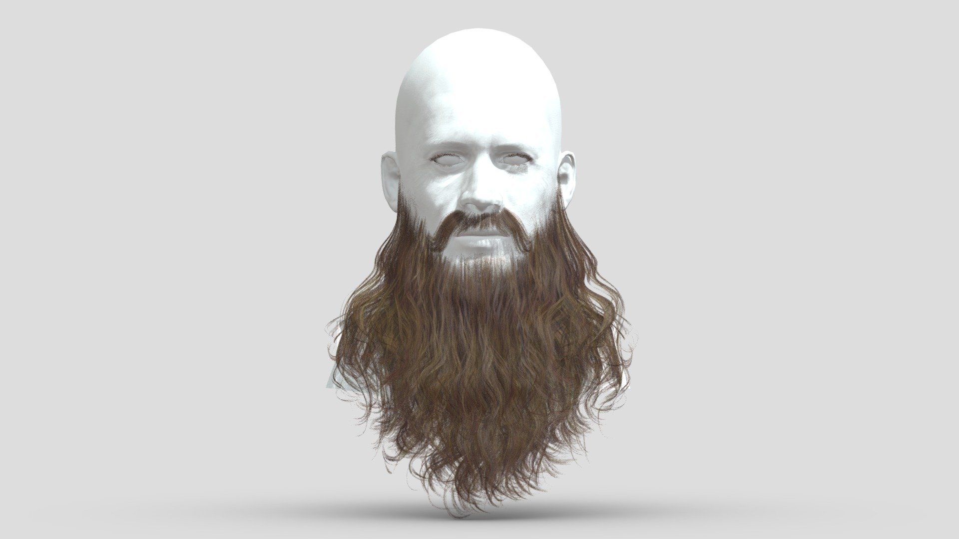 Realistic Full Beard - Buy Royalty Free 3D Model By Hamza Khaloui ...