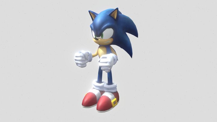 Sonic Dies Animation By Jaydenbradburn 3D Model