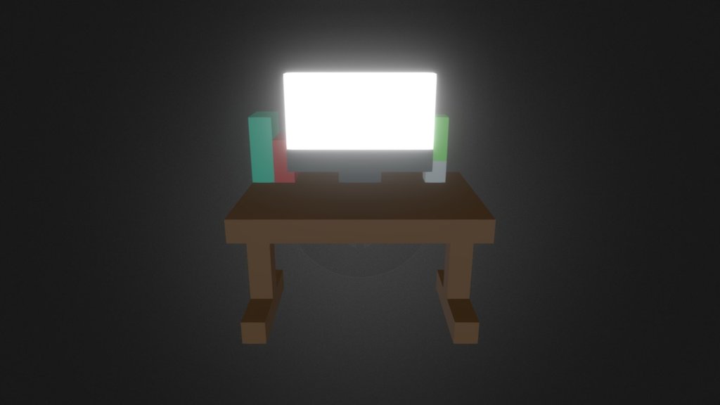 Desk / MagicaVoxel