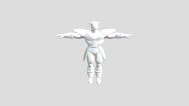 Captain Ginyu 3D Model