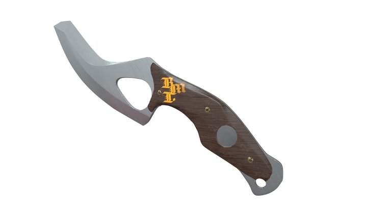 Нож 3D Model