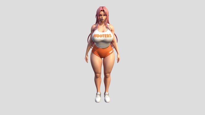 Hooters ingrid – Modello 3D gratuito STL