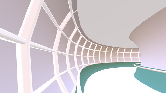 201408 News Room (TV station work) 3D Model