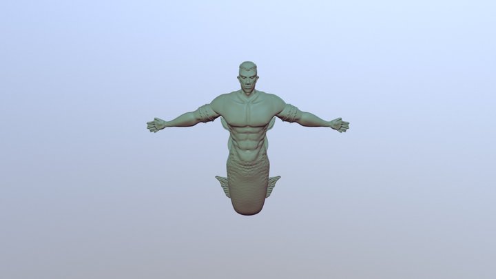 Tritón 3D Model