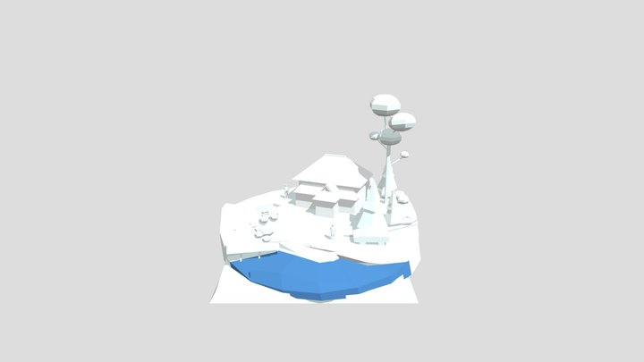 Blockout - Grandmother's House 3D Model