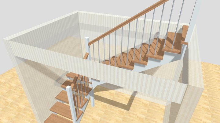 JF_U-stair 3D Model