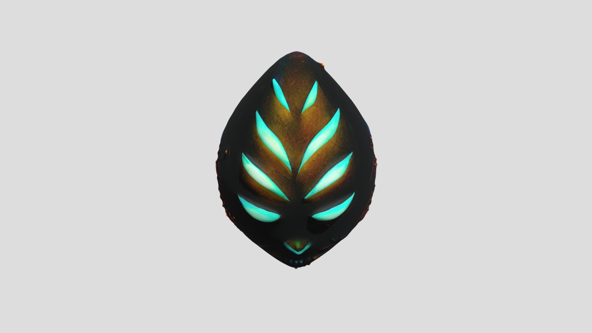Alien Blue Egg - 3D model by offlineinside [b5949af] - Sketchfab