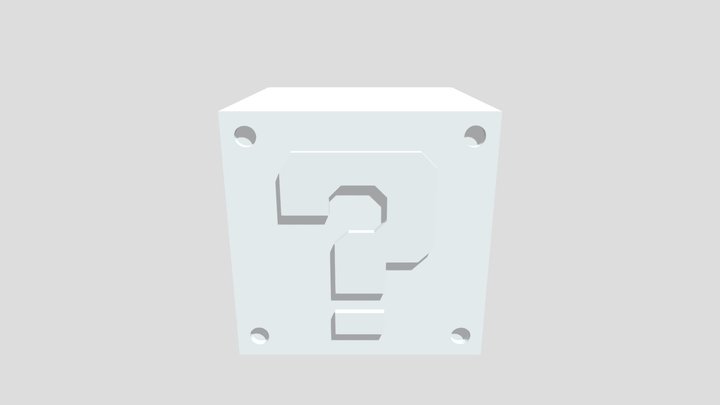 Question Block 3D Model