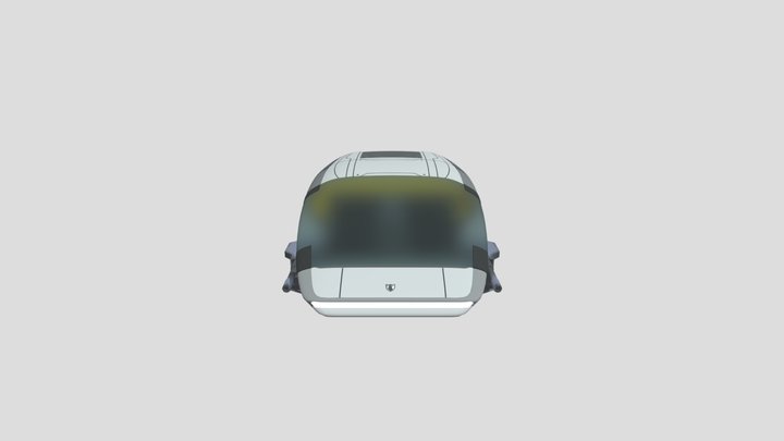 Z-32s Hovercar Animated (1) 3D Model