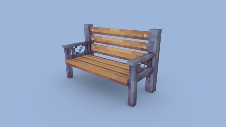 Bench [Minecraft] 3D Model