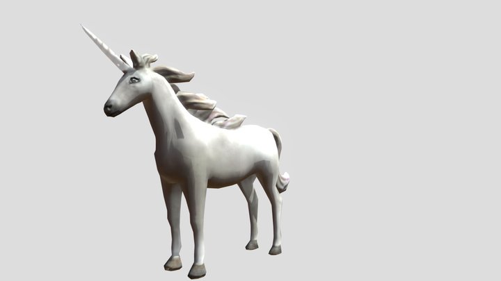 unicorn (WIP) 3D Model