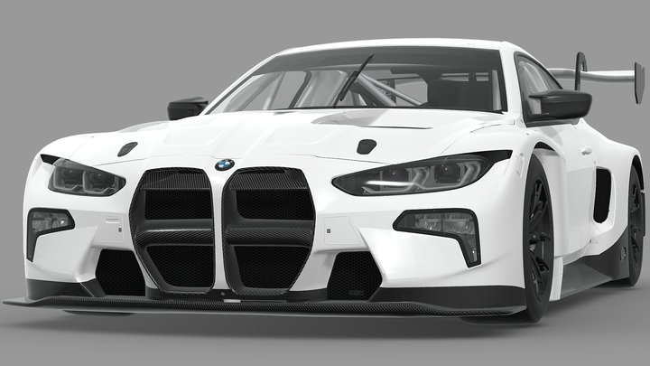 BMW M4 GT3 - 3D model by Patricars [b597fdf] - Sketchfab