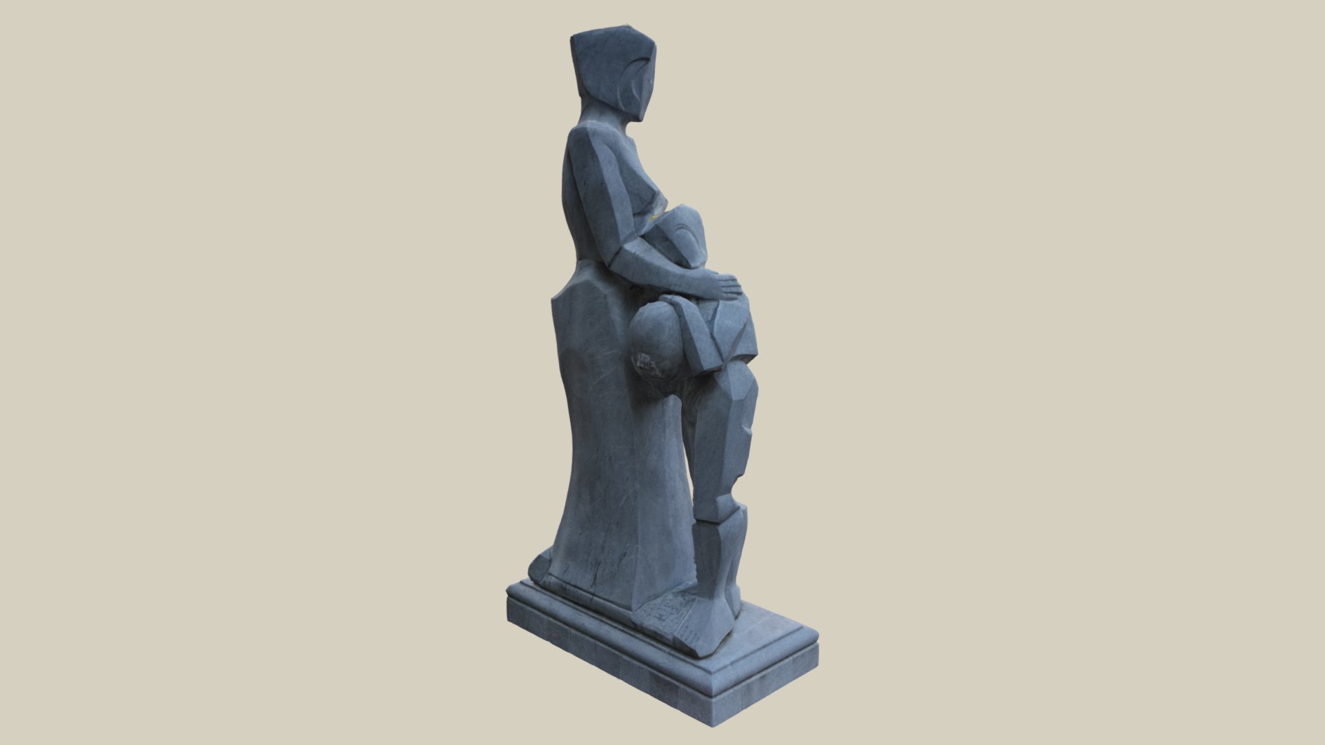 Mütterlicher Trost — Sketchfab embed 3D viewer