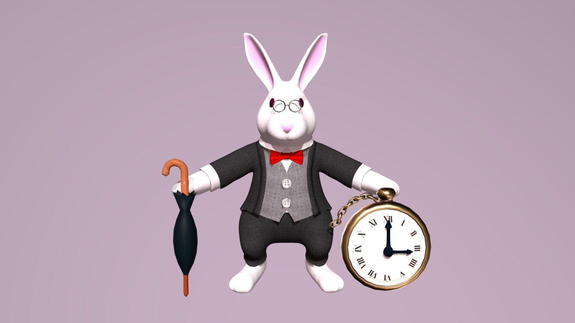 Rabbit - 3D model by M.Minabe (@Makoto.Minabe) [b59974d] - Sketchfab