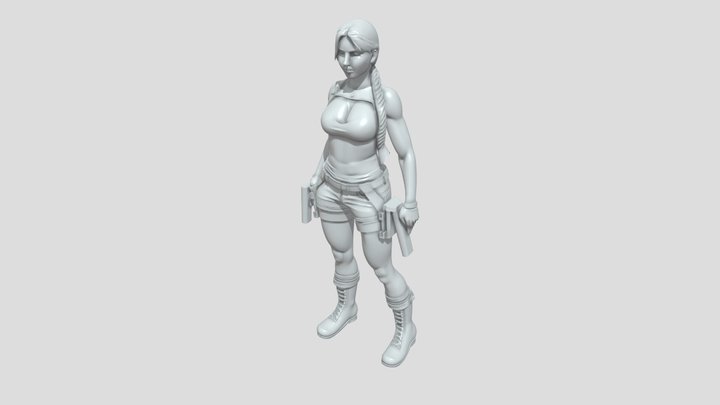 lara croft TOMB RIDE – Modello 3D gratuito STL