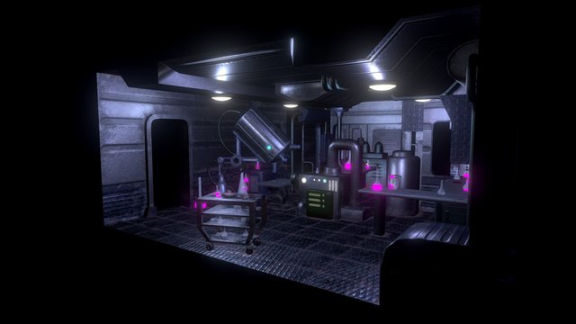 Laboratory ( Will be remade ) 3D Model