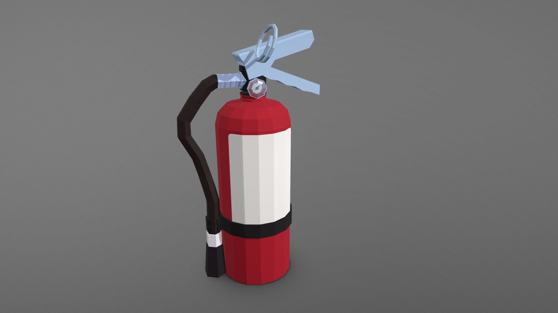 LowPoly Extinguisher
