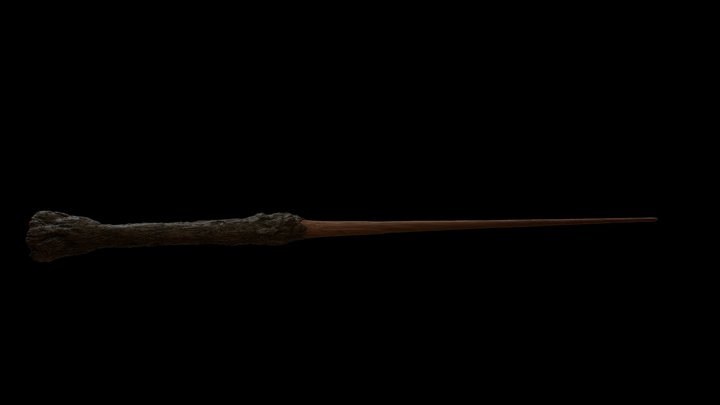 Harry Potter's wand 3D Model